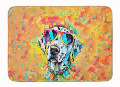 Dalmatian Hippie Dawg Memory Foam Kitchen Mat Machine Washable Anti-Fatigue Mat Cushion Comfort Bath Mat or Kitchen Rug