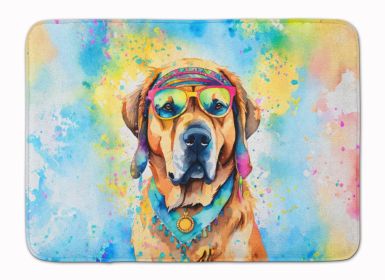 Mastiff Hippie Dawg Memory Foam Kitchen Mat Machine Washable Anti-Fatigue Mat Cushion Comfort Bath Mat or Kitchen Rug