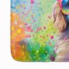 Poodle Hippie Dawg Memory Foam Kitchen Mat Machine Washable Anti-Fatigue Mat Cushion Comfort Bath Mat or Kitchen Rug