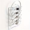 1pc Multifunctional Kitchen Pot and Lid Rack Wall-mounted Storage Rack Cutting Board Storage Rack