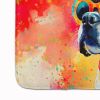 Boxer Hippie Dawg Memory Foam Kitchen Mat Machine Washable Anti-Fatigue Mat Cushion Comfort Bath Mat or Kitchen Rug