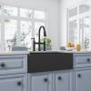 Inch White Farmhouse Sink Deep Apron Sink Undermount Farmhouse Kitchen Sink Single Farm Sink