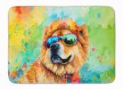 Chow Chow Hippie Dawg Memory Foam Kitchen Mat Machine Washable Anti-Fatigue Mat Cushion Comfort Bath Mat or Kitchen Rug