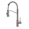 Touchless Sensor Commercial Style Pull-Down Single Handle Kitchen Faucet