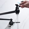 Folding faucet Pot Filler Faucet Wall Mount RT