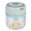 Mini Electric Garlic Chopper 8.45OZ Cordless Garlic Mincer Food Chopper