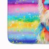 Westie Hippie Dawg Memory Foam Kitchen Mat Machine Washable Anti-Fatigue Mat Cushion Comfort Bath Mat or Kitchen Rug