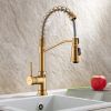 Touchless Sensor Commercial Style Pull-Down Single Handle Kitchen Faucet