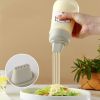 1pc Squeeze Sauce Bottle; Leak Proof Refillable Condiment Container For Salad Ketchup Honey Jam; Squeeze Sauce Bottle Oyster Sauce Squeeze Bottle; Hom