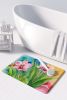 Orchids in Watercolor Memory Foam Kitchen Mat Machine Washable Anti-Fatigue Mat Cushion Comfort Bath Mat or Kitchen Rug