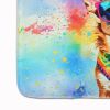 Chihuahua Hippie Dawg Memory Foam Kitchen Mat Machine Washable Anti-Fatigue Mat Cushion Comfort Bath Mat or Kitchen Rug